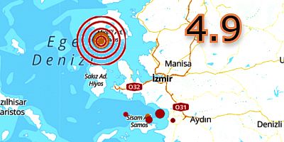 İzmir güne depremle uyandı, art arda gelen depremler korkuttu