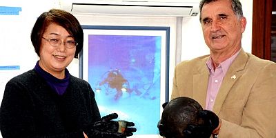 Japonya’da 133 yıl önce batan Ertuğrul Fırkateyni  Projesi , Bertha Lledo anısına devam edecek