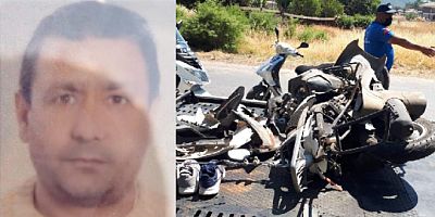Kamyonetle motosiklet çarpıştı: 1 ölü, 2 yaralı