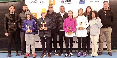 Kış Kupası Tenis Turnuvası’nda ödüller sahiplerini buldu