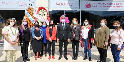  MAKKO Kadın Girişimi Üretim ve İşletme Kooperatifi açıldı