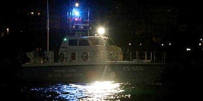 Marmaris açıklarında göçmen teknesi battı 27 göçmen kurtarıldı