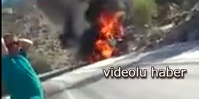 Milas’ta kaza yapan TIR’ın şoförü yanarak yaşamını yitirdi