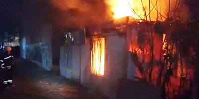 Milas’ta spor kulübü binasını yaktılar