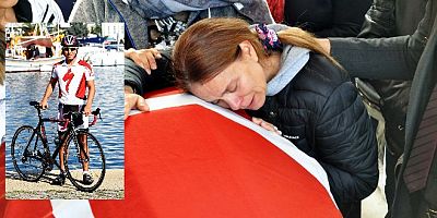 Milli Triatloncu Ata Yahşi gözyaşları içerisinde toprağa verildi