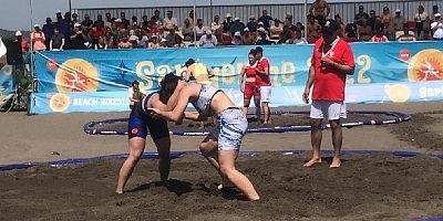 Muğla’da Dünya Plaj Güreşi Şampiyonası başladı