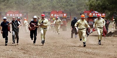 Muğla’da yangın ekipleri iş başı eğitimlerini tamamladı