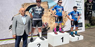 Muğlalı bisikletçiden uluslar arası yarışmada GÜMÜŞ madalya