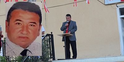 Okul müdürü Ali Çelik kalp krizinden yaşamını yitirdi 