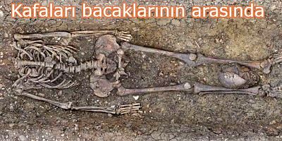 Roma mezarlığında kafası kesilmiş onlarca iskelet bulundu