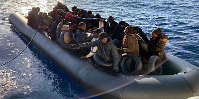 Sahil güvenlik 61 göçmeni kurtardı