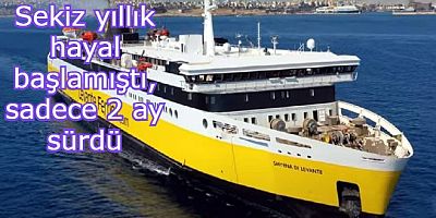 Selanik-İzmir gemi seferleri talep düşüklüğü nedeniyle durduruldu