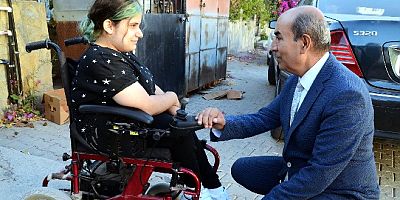 Tekerlekli sandalye ile okula gidemeyen Melek ve Bedirhan’a destek yağdı