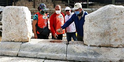 TEMA gönüllüleri Dünya Su Günü’nde barajdan tarihi sunağa su getirdiler
