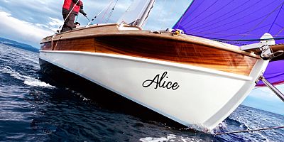 Tirhandil Cup Şampiyonu Yamaç Çetin'in Alice isimli teknesinin oldu