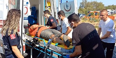 Torba’da feci kaza, kavşağa kontrolsüz girdi, 4 kişi yaralandı