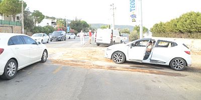 Torba’da feci kaza, otomobiller hurdaya döndü