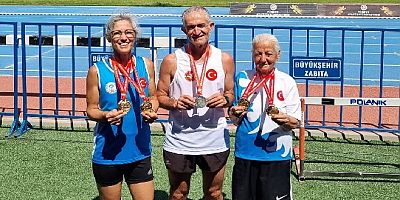 Türkiye Şampiyonası'nın ilk gününde Bodrumlu atletlerden 2 Türkiye Rekoru 5 madalya