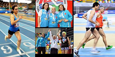 Türkiye şampiyonasından  7 altın, 2 gümüş madalya ve  3 rekor ile döndüler