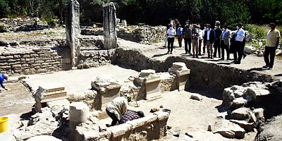 Vali Tavlı “ Stratonikeia, kültür turizminin önemli bir antik kenti olacak”