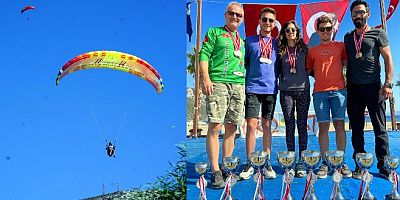 Yamaç Paraşütü Türkiye Şampiyonası Ören'de sona erdi