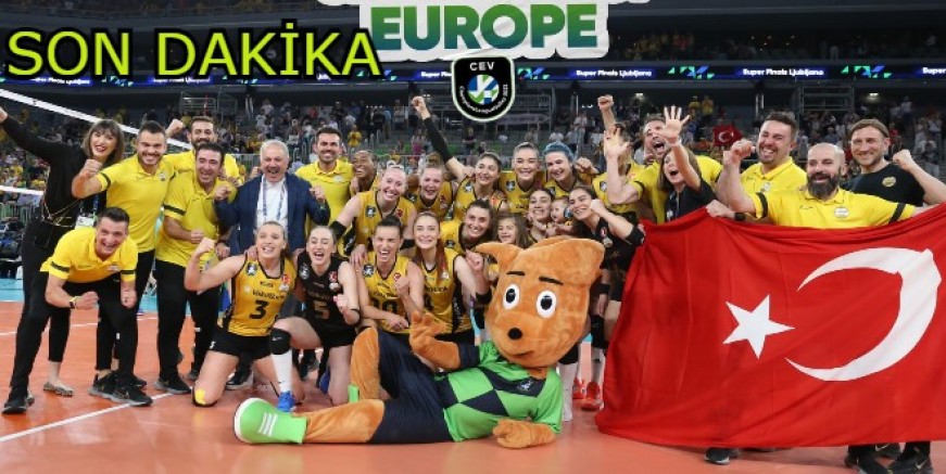 Yine destan yazdılar! VakıfBank Kadın Voleybol Takımı, 5. kez Avrupa şampiyonu oldu