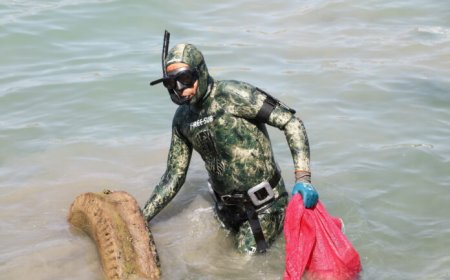 Güvercinlik’te Deniz Dibi Temizliği Yapıldı