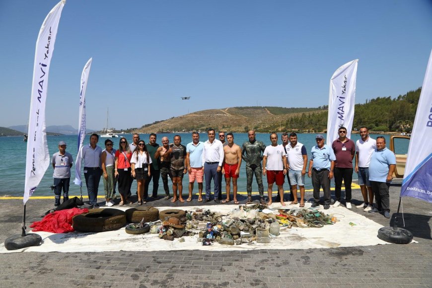 Güvercinlik’te Deniz Dibi Temizliği Yapıldı