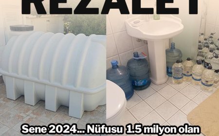 Turizm Cennetinde Su Çilesi