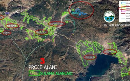 Muğla'da baraj projesine ÇED olumlu raporu verildi.