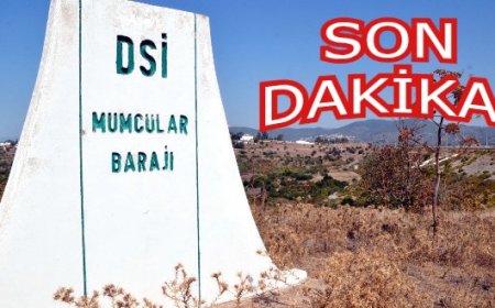 DSİ  Mumcular Barajı'ndan Bodrum'a verdiği Suyu Kesti, Mahalleler susuz kaldı