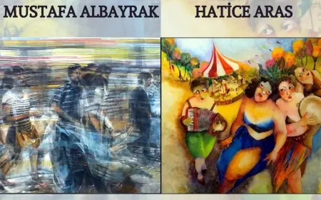 TOUCH Sanat Galerisi’nde Hatice Aras ve Mustafa Albayrak Sergisi