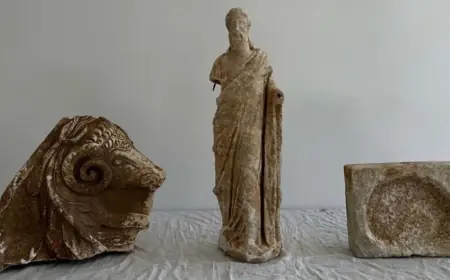 Tarihi Eser Kaçakçılığı Operasyonu: Kral Hekatomnos'un Heykeli Ele Geçirildi