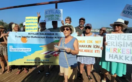 MUÇEV’in Bitez halk plajındaki tesisine tepki