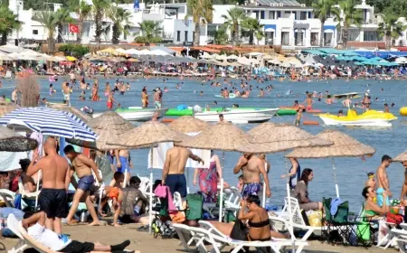 Sıcaklardan karada da denizdede yer kalmadı