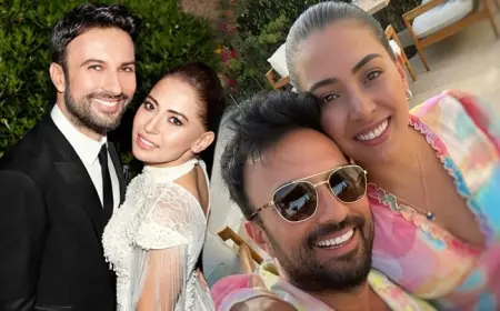 Tarkan'dan eşine romantik kutlama