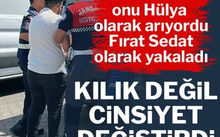 Jandarma 27 yıldır Hülya Yıldırım olarak aradığı kişiyi Sedat Yıldırım olarak yakaladı