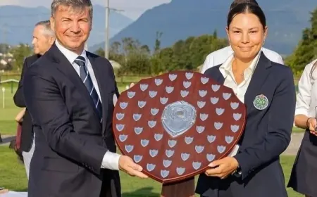 Bodrumlu Zeynep’in Kaptanlığını Yaptığı Türk Golf Milli Takımı Avrupa Şampiyonu Oldu