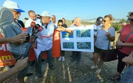 Bodrum ve Milas’ta yaklaşık 400 hektar ormanlık alan  ve yayla yapılaşmaya açılıyor, yanan ormanlık alanlar ve barajda içinde