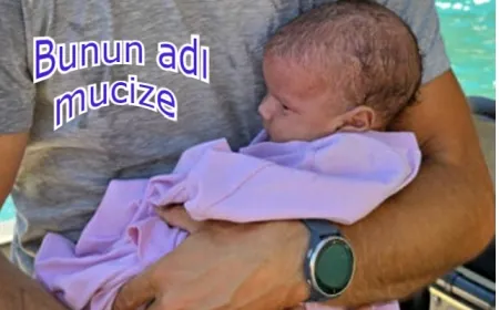 50 günlük bebek kayalıkların arasında 3 gün sonra bulundu