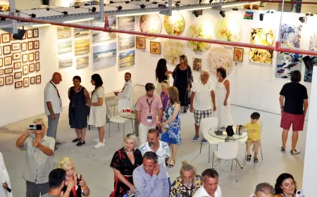 Bodrum Sanat Fuarı Yarın Kapılarını Açıyor