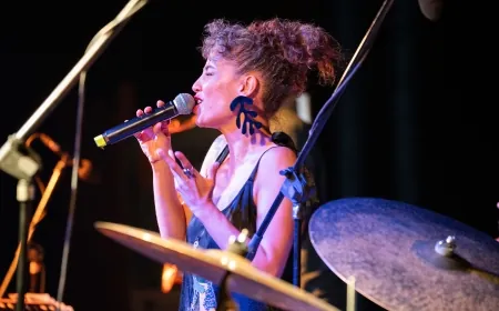 Gümüşlük’te Çağıl Kaya Band’dan caz severlere müzik şöleni