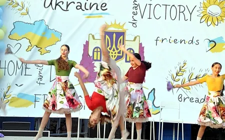 Ukrayna Bağımsızlık Günü Bodrum’da renkli görüntülerle kutlandı