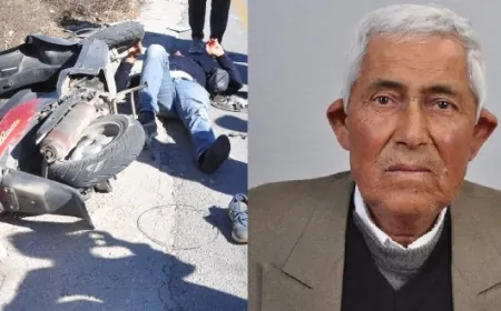 Çöp konteynırına çarpan motosikletli öldü