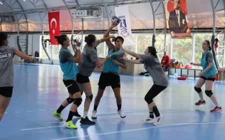 Yalıkavak Kadın Hentbol Takımı Süper Kupa İçin Sahaya Çıkıyor!