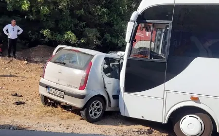 Torba- Ğölköy yolunda hatalı sollama can aldı