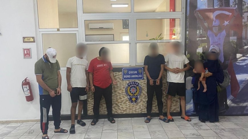 Turistik ilçede zorla çalıştırılan 13 çocuk kurtarıldı. 5 kişi tutuklandı