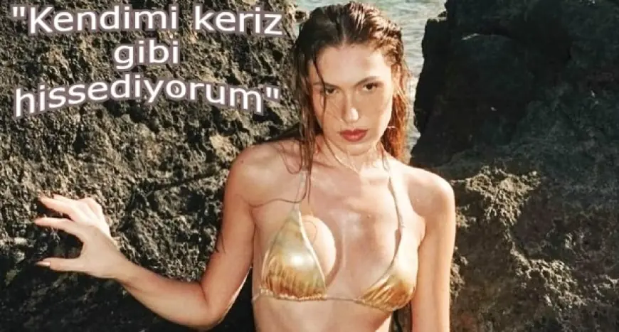Duygu Özaslan Bodrum'da bir lahmacuna bin 200 lira ödedi