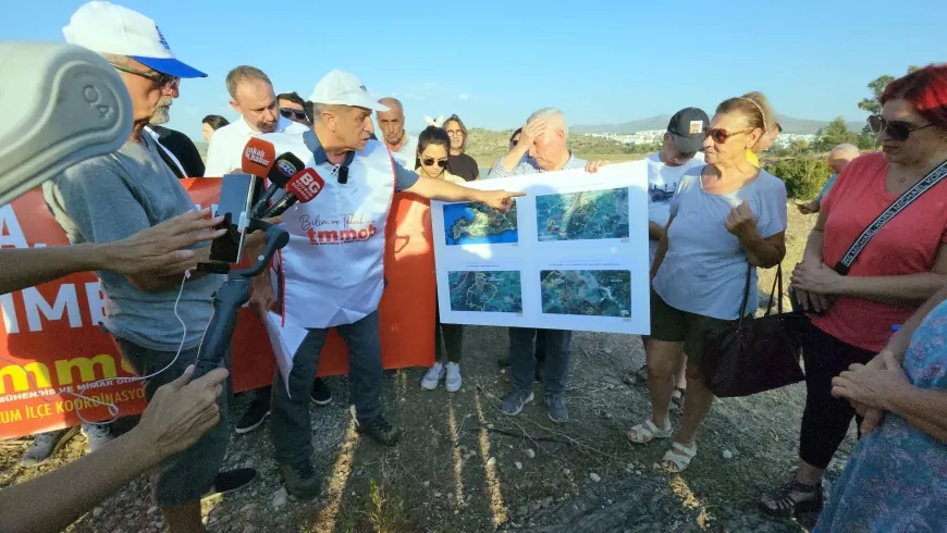 Bodrum ve Milas’ta yaklaşık 400 hektar ormanlık alan ve yayla yapılaşmaya açılıyor, yanan ormanlık alanlar ve barajda içinde
