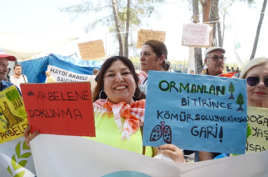 İkizköy- Akbelen’de hava kalitesi insan sağlığı açısından tehlikeli hale geldi, maden kapatılmalı
